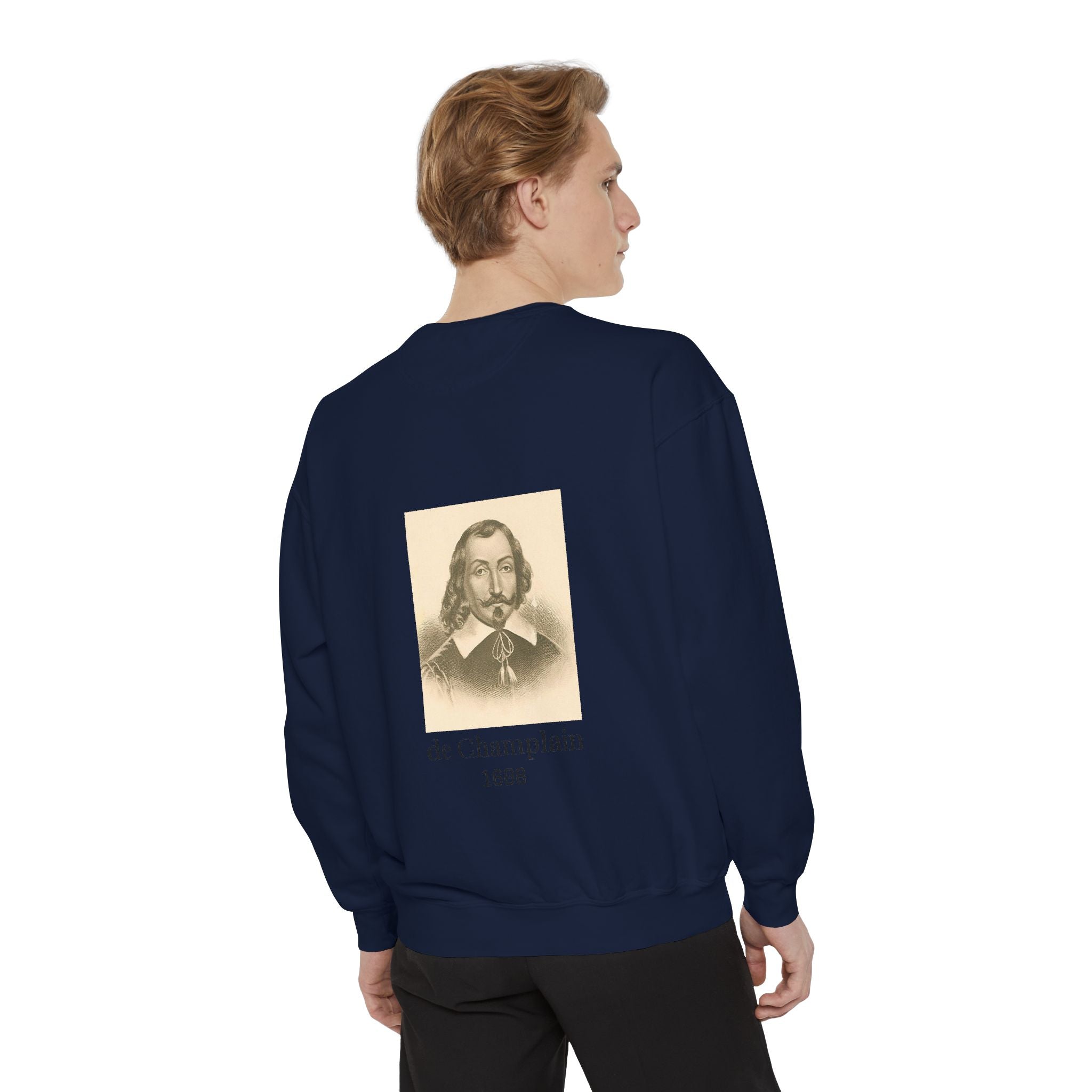 Pull à col rond (De Champlain 1608( 