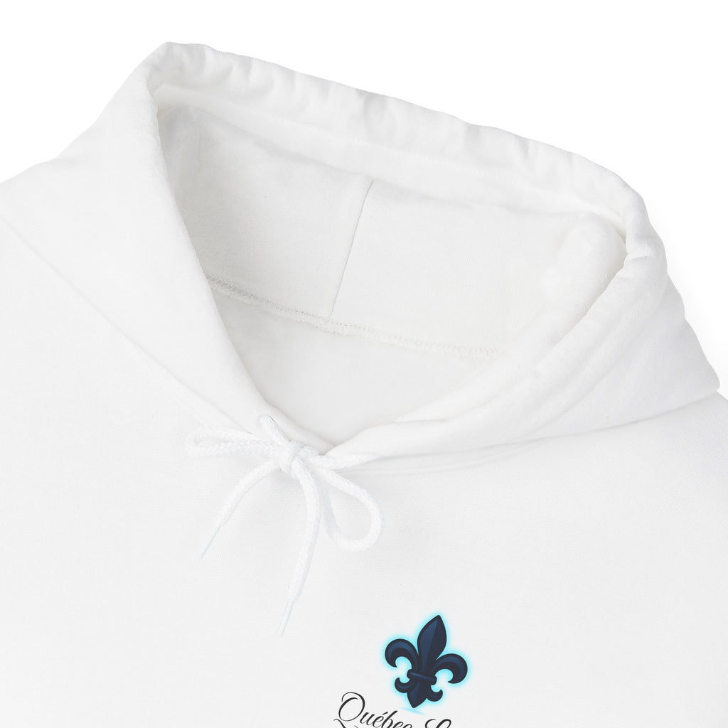 Sweat à capuche — Logo Fleur de Lys « Positive Vibes » sur la poitrine