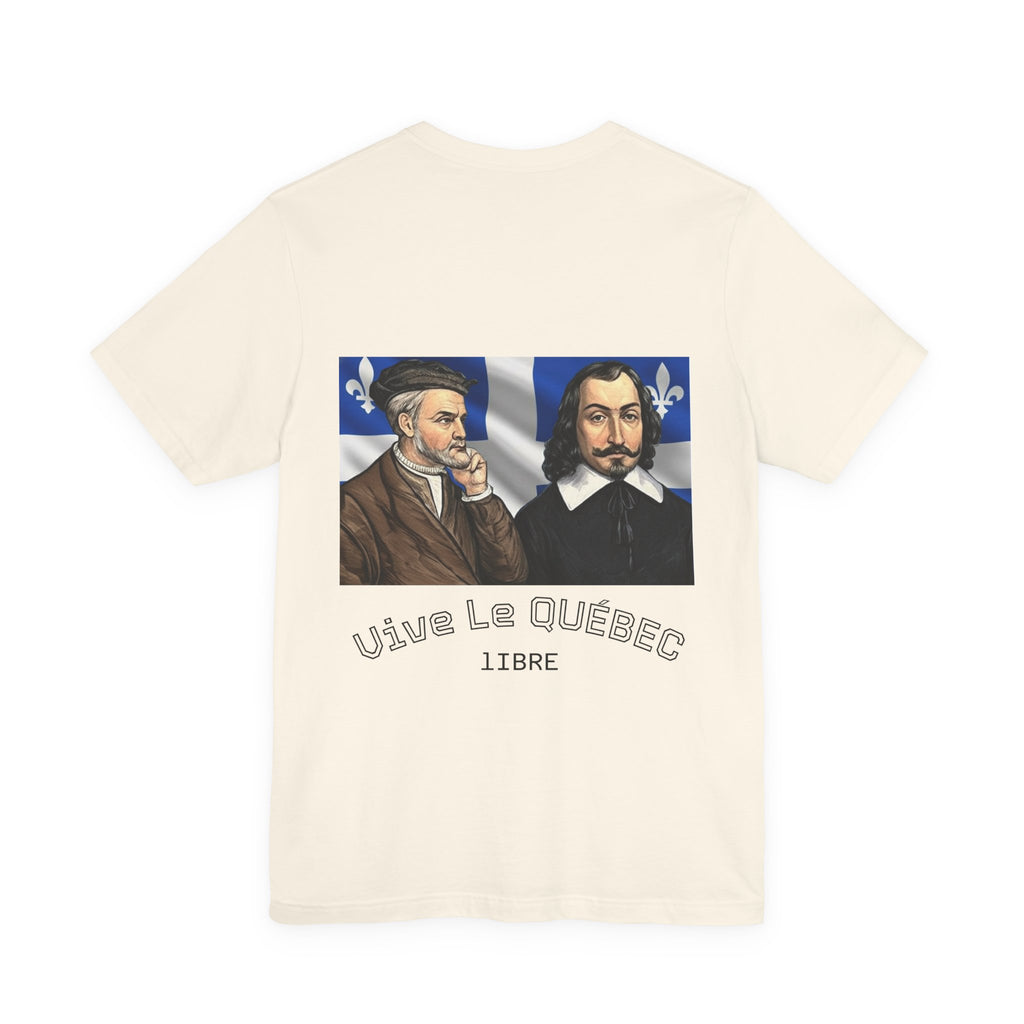 T-shirt Unisex (de Champlain, Cartier)